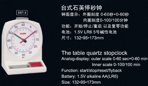 點(diǎn)擊查看詳細(xì)信息<br>標(biāo)題：臺式石英停秒鐘 閱讀次數(shù)：2325